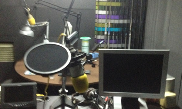 Gli studi di Radio M2Z
